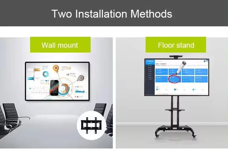 New Trend Touch Screen Interactive 55 65 75 86 Inch Whiteboard Smart School Board Multi-touch For Education Home School