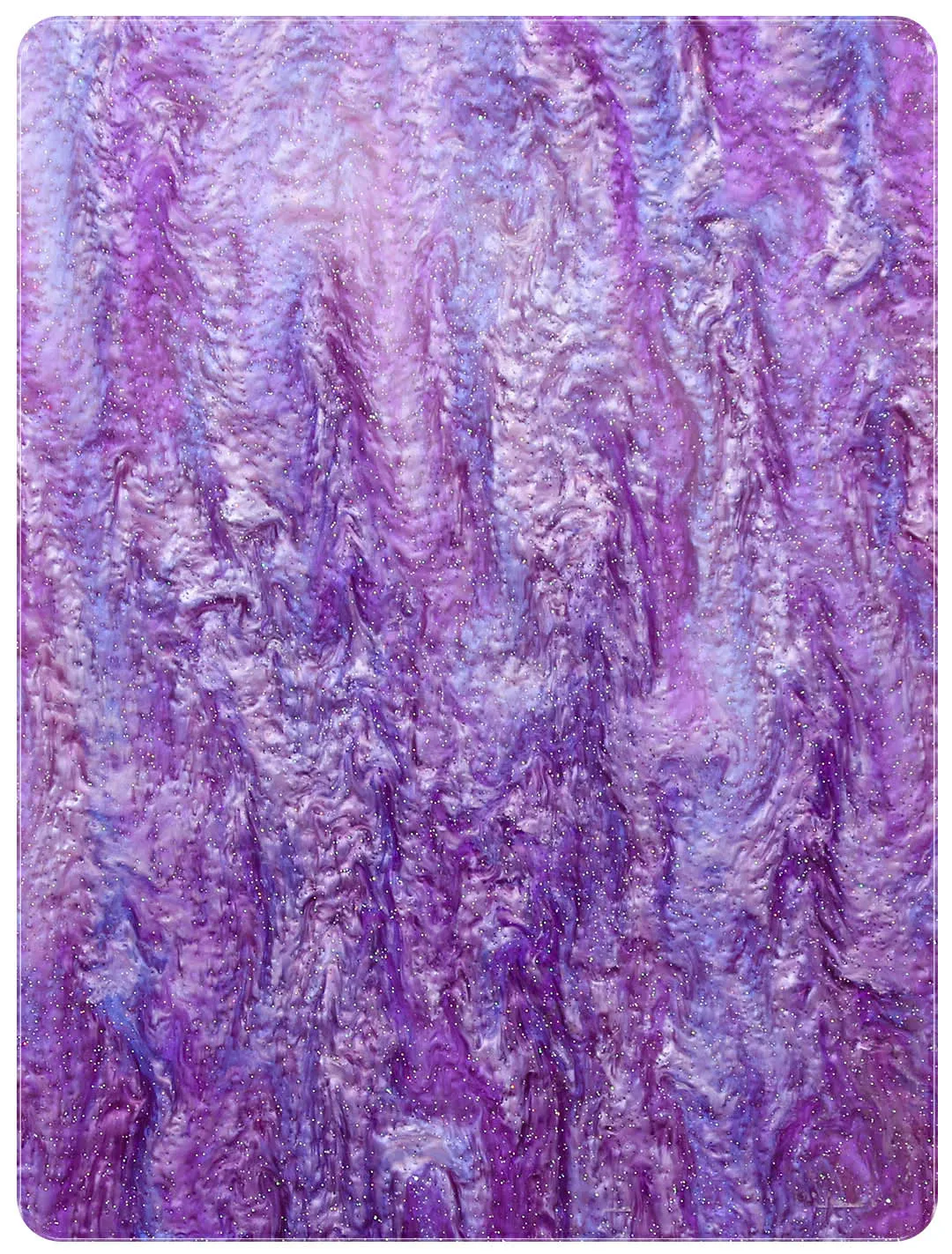 620*1040mm custom dark blue starry sky pattern colored acrylic sheet for home furniture crafts