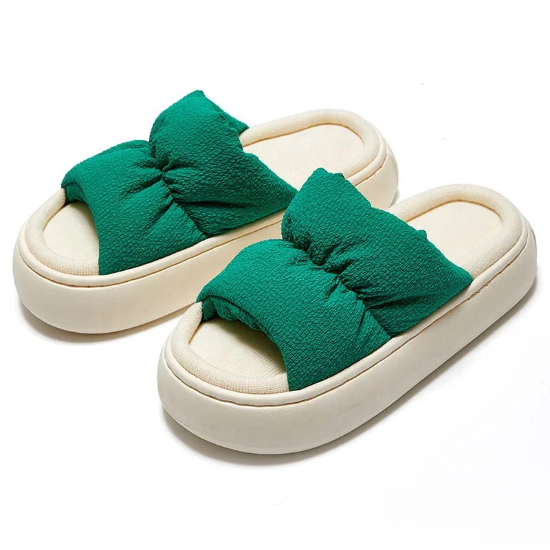 funny candy thick sole home slippers sponge upper shoes designer hit color bedroom women slides unisex slippers