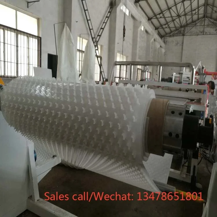 DSY-RZB V-lock Type Anchor Sheet  Making Machine and Production Line   Muti-point anchoring PE board machine