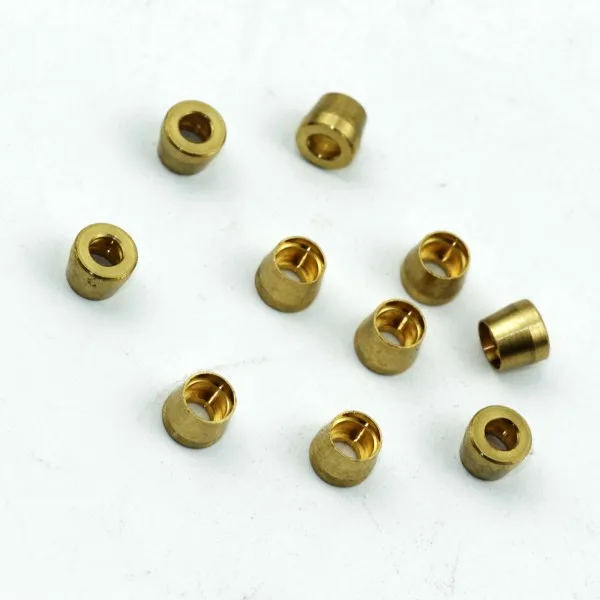 MI Brass Olive Sleeve Ferrule AN3 -3 3AN 3/8in PTFE  brake hose Fitting 3.5mm