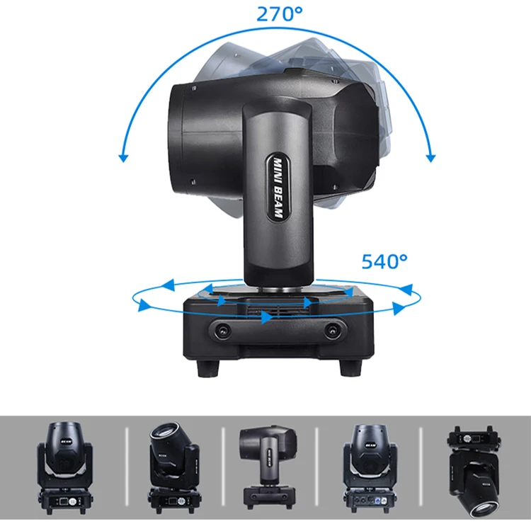 Sound Activated Master-Slave Control Stage Light Led Mini230 Moving Head Light For Disco Party Club Bar Dj Show Stage Lighting