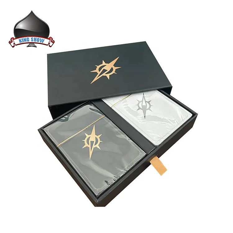 Customized Casino Grade Plastic - Jumbo Poker Playing Cards