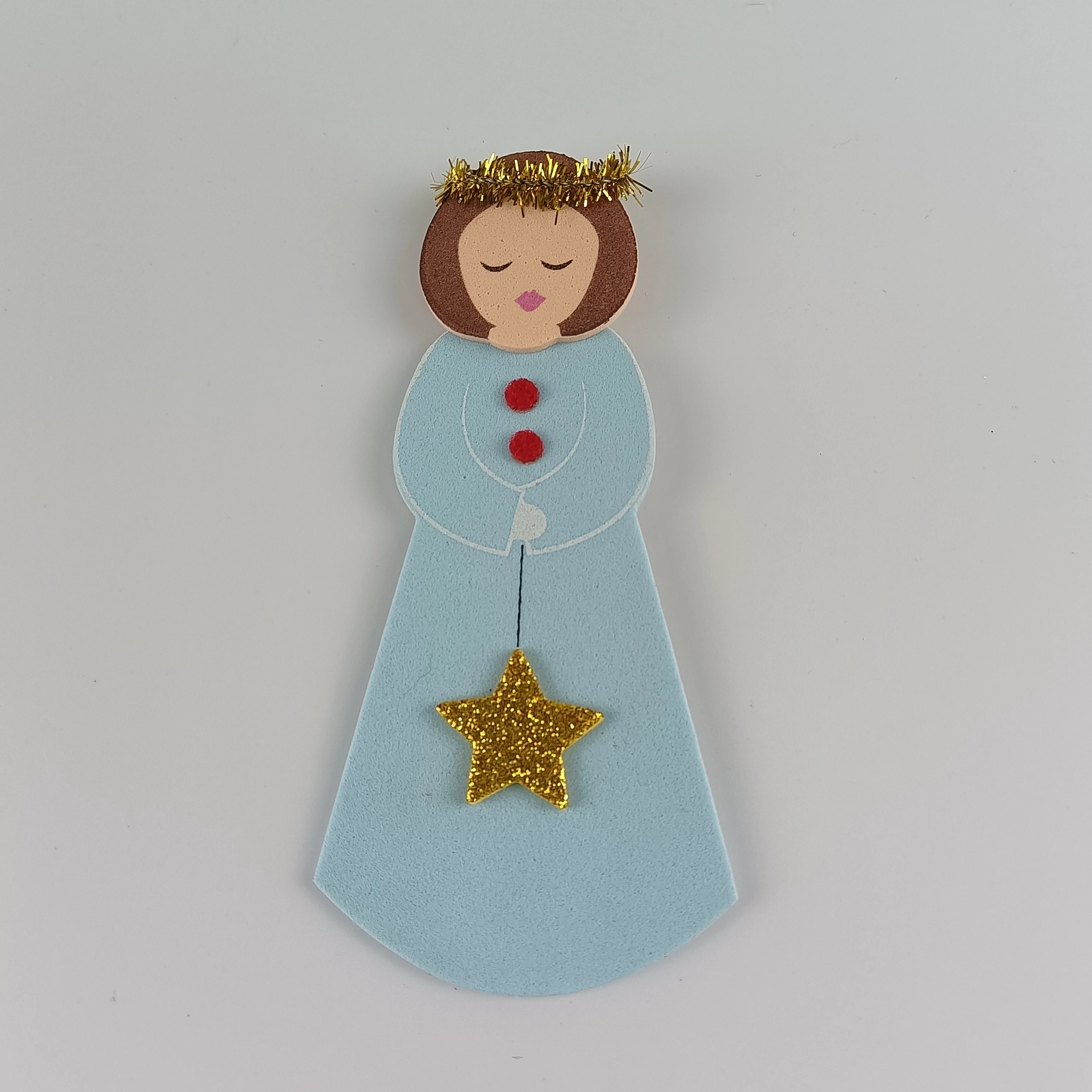 
christmas foam angel hand Kit Make you own Foam Kit 