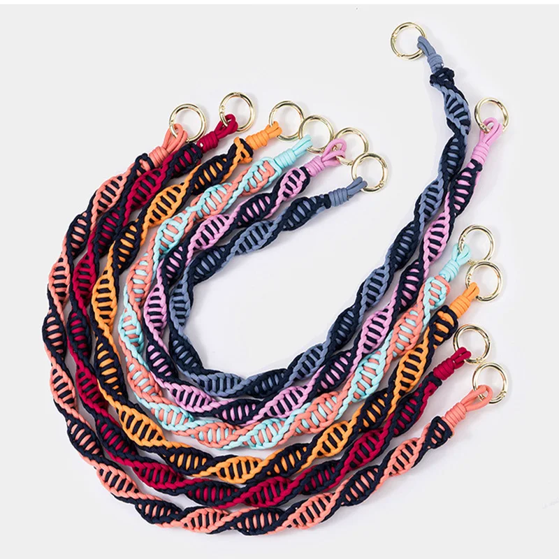 rope Crossbody Shoulder Strap Bag Strap Metal Buckle Adjustable Strap Women Bag Accessories Phone Case Add-on Strap