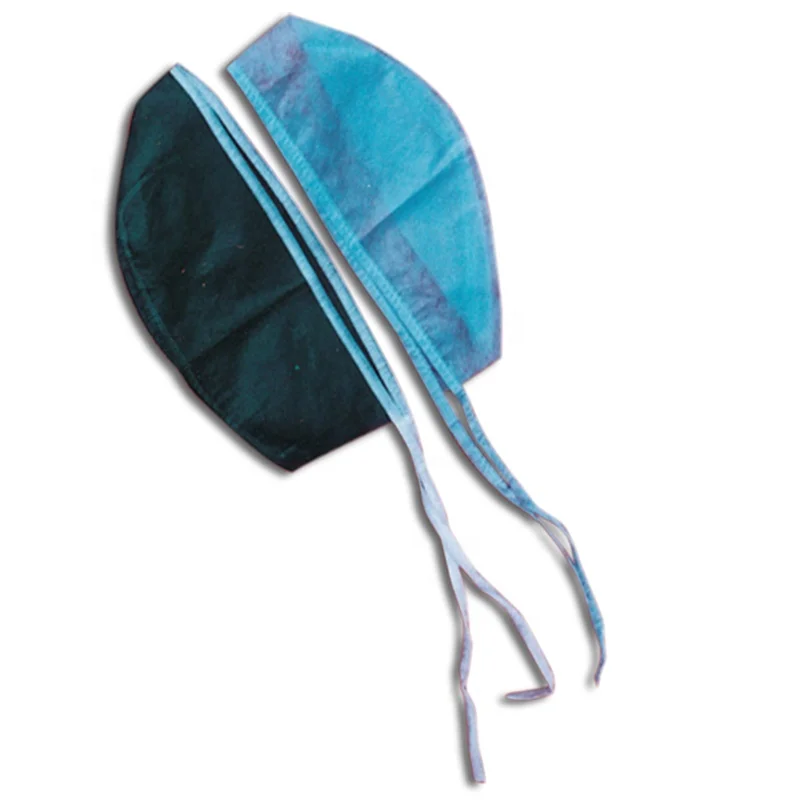 Wholesale Surgeon Caps Surgical Doctor Cap for Hospital Disposable Non Woven Blue CE PPE Medical Materials & Accessories Ozone