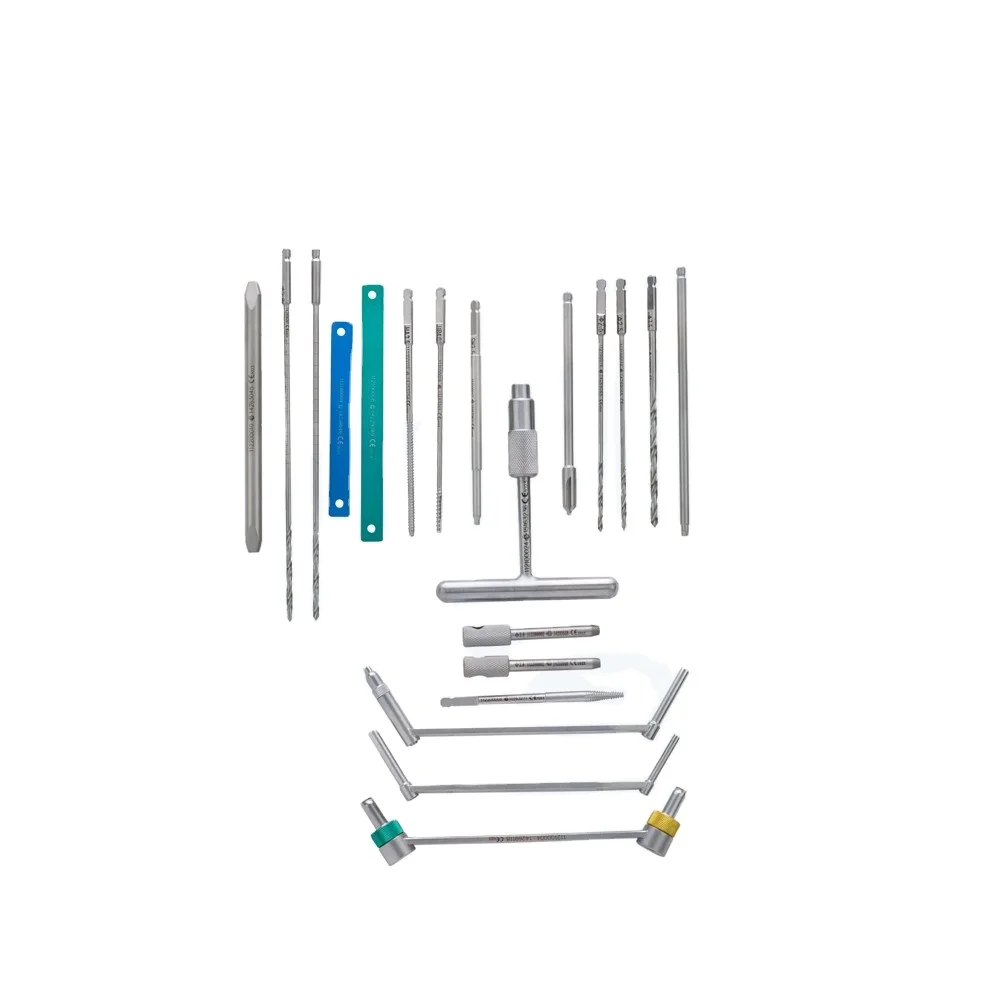 Small Fragment Instrument Set, Orthopedic Surgical 3.5mm Bone Surgery Instruments Set Trauma