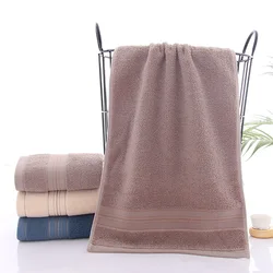 Plain cotton towel manufacturers wholesale increase thickened household cotton towel daily gift embroidery logo