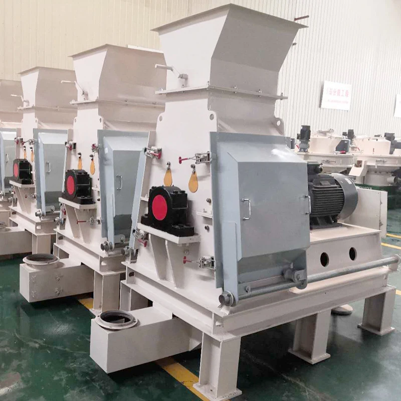 2022 High Efficiency Low Maintenance Cost With CE Certification 90/110 KW Wood Grinding Hammer Mill