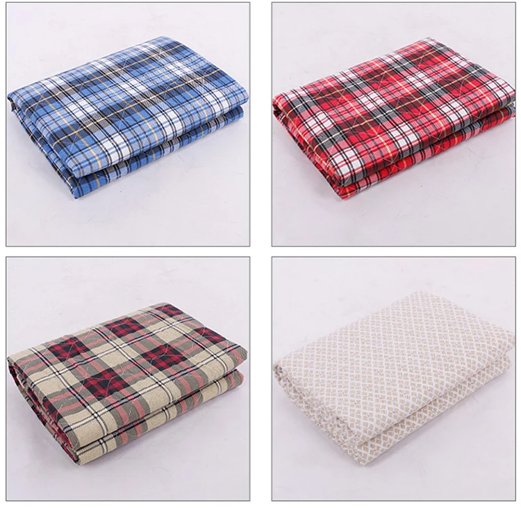 Hospital Incontinence Mattress Bed Under Pads Washable Reusable Urine Absorbent Underpad Padding For Bed