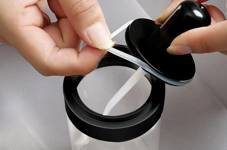 
Factory direct price concessions kitchen supplies nordic seasoning jar seasoning box bottle glass 