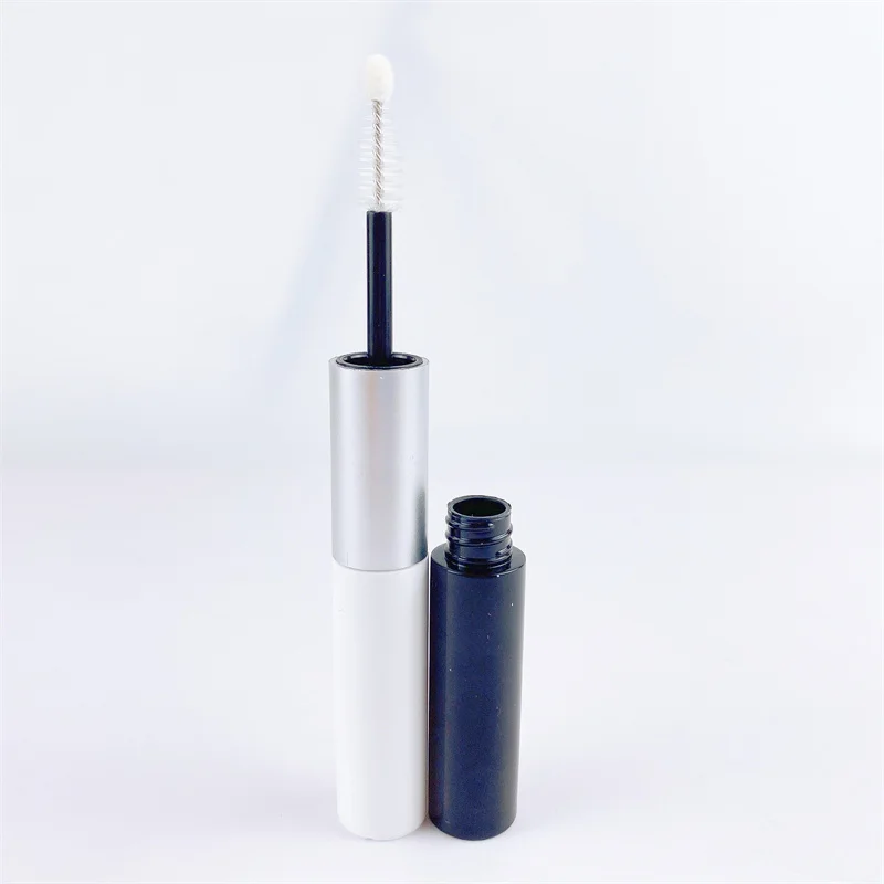 5ml*2 In 1 Liquid Cosmetics Eyeliner Lip gloss Tube Double End Eyelash Sealant Two Ends Adhere Lash Glue Mascara Remover Tube