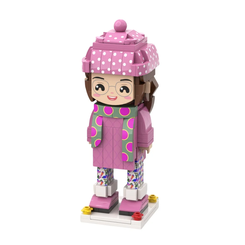 Small blocks of cartoon  Custom  Building Block Set Personalized Birthday Gift for kids Mini Figures