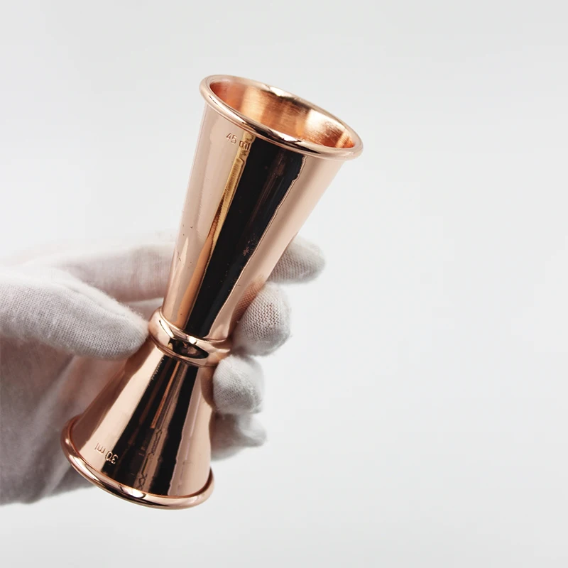 Wholesale 30/60ml Double Side Cocktail Jigger Bar Tools Accessories Stainless Steel With Measuring