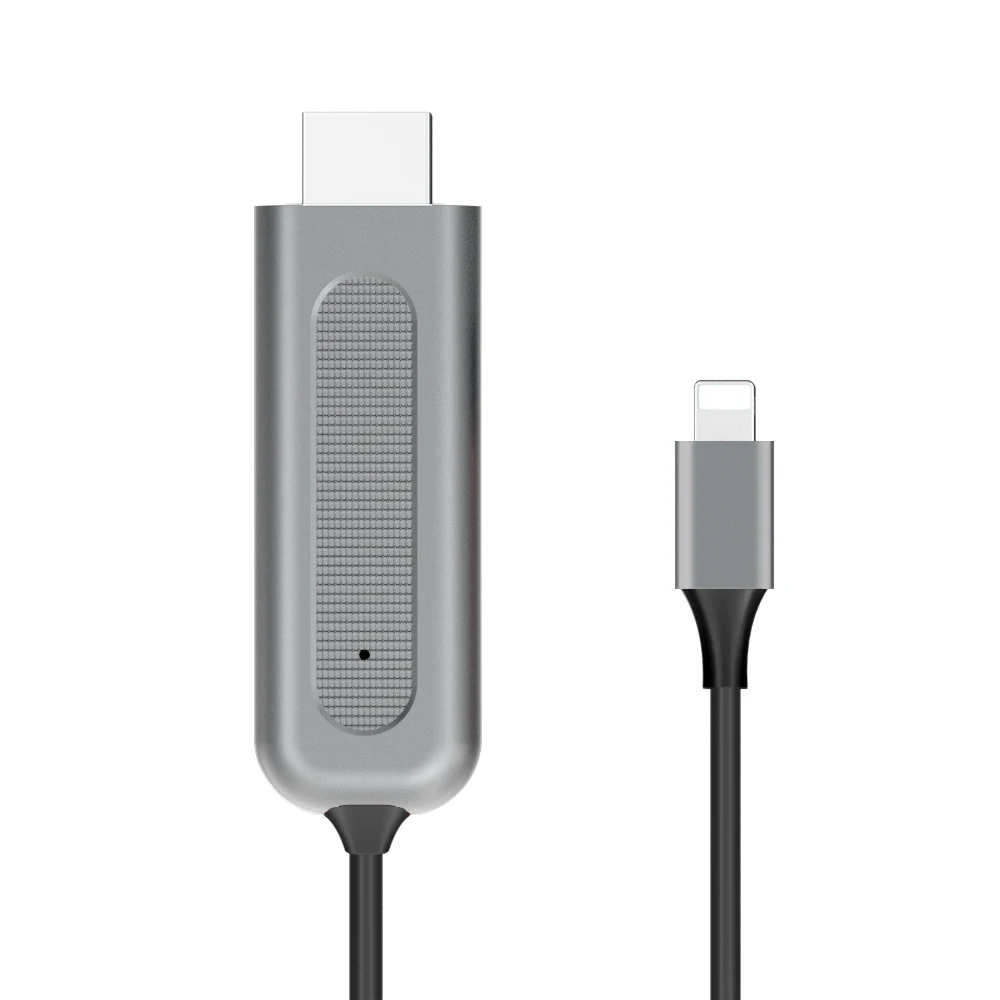 Video Cable Adapter Without Power Supply Lightning to Hd 1080p for