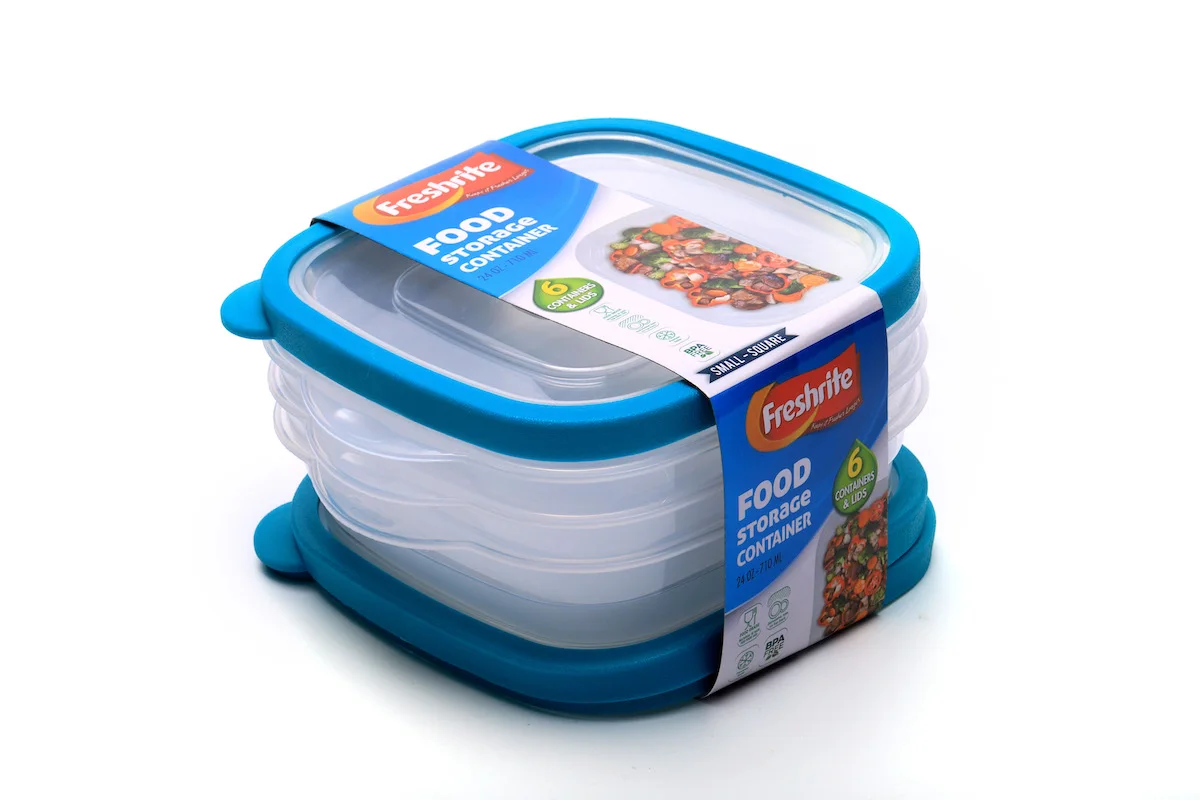 Water Approved Rubbermaid Design Plastic Food Storage Containers Set