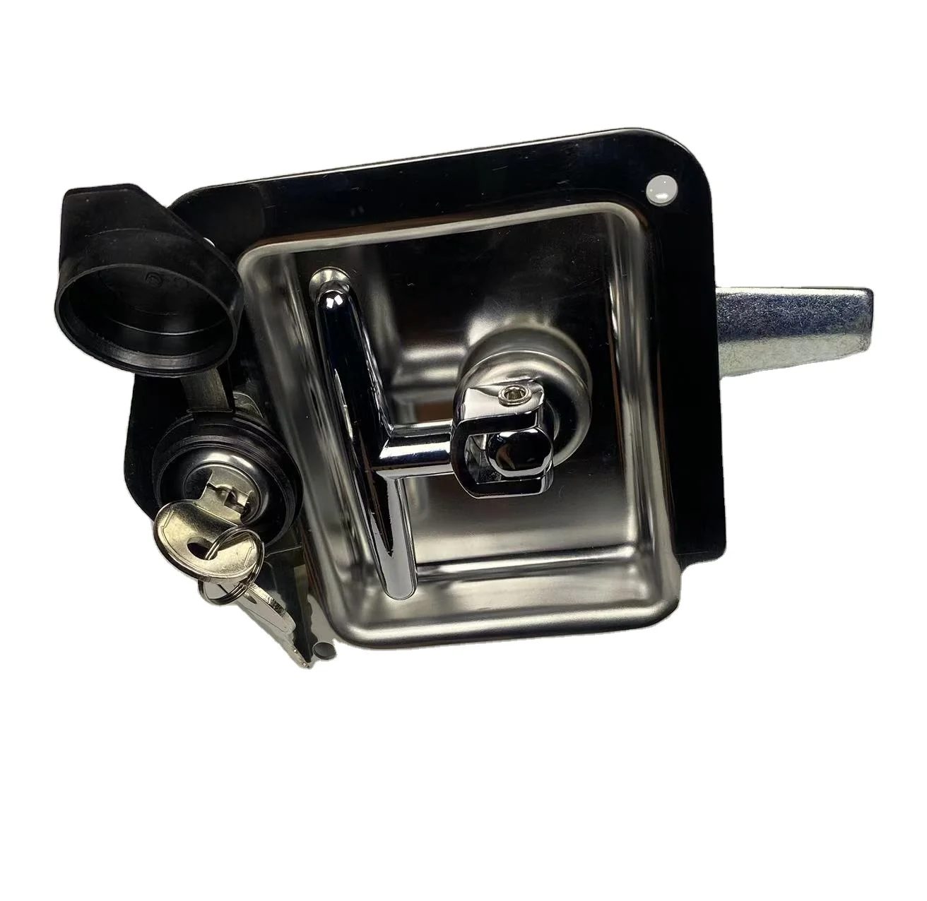 Standard Stainless Steel T Compression Handle Toolbox Paddle Latch Lock Locks Latches