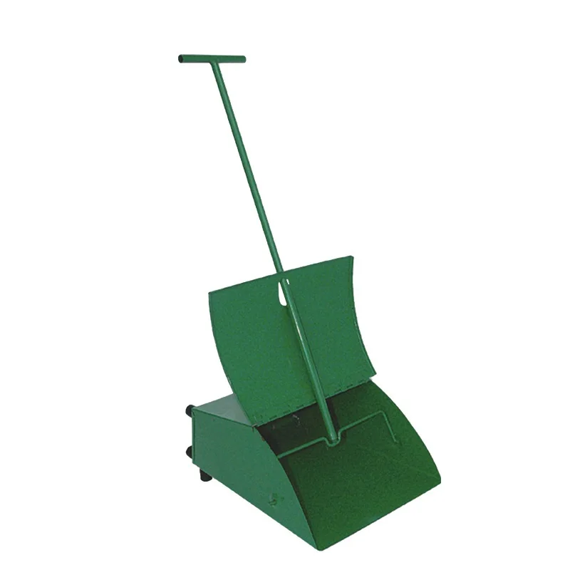 Iron Windproof Dustpan Property Sanitation Outdoor Cleaning Garbage Dustpans