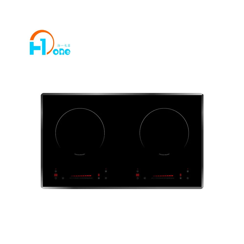 
H-One Built In Double Induction Cooktop Double Hob Induction Cooker Ultra Slim Induction Cooker 8124-209 