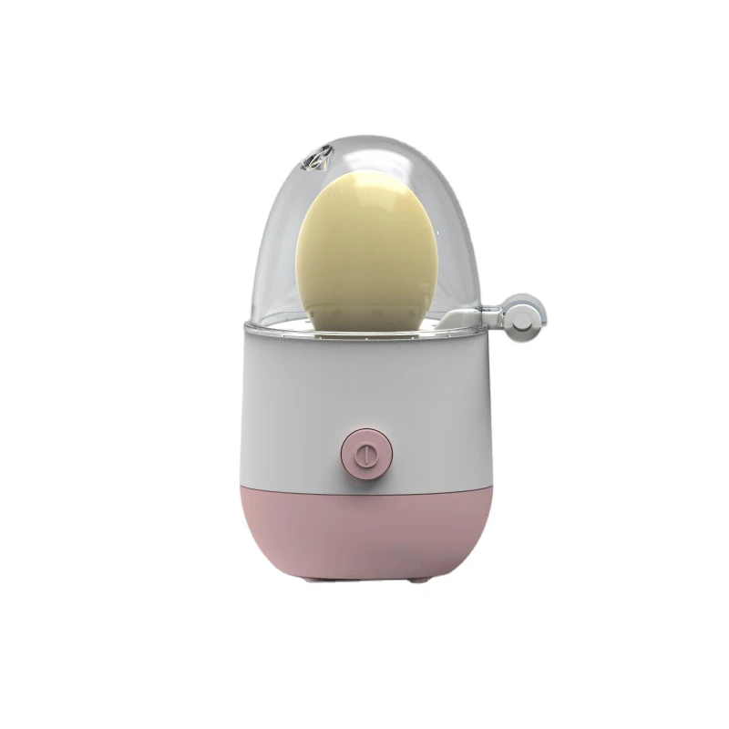 Electric mini portable egg boiler 1pc rapid egg cooker easy to peel hard medium soft boiled eggs maker steamer
