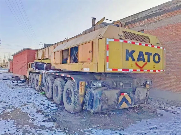 80 тонн бывший в употреблении гусеничный кран японский катано китайский поставщик хорошем рабочем состоянии