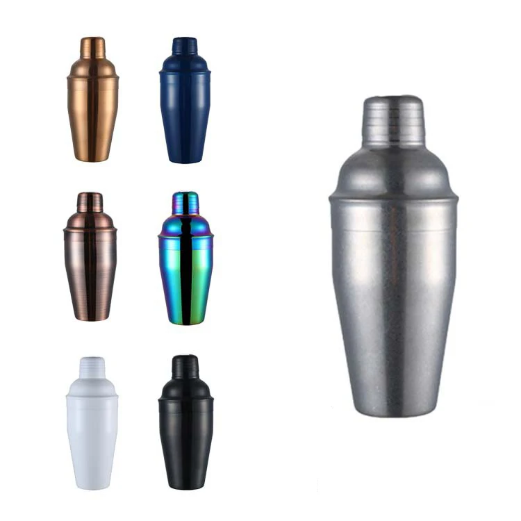 Wuyi Camol 350ml Stainless Steel Cocktail Shaker - Sleek Design, 0.6mm Thick - Perfect Mixology Tool - Cocktail Shaker