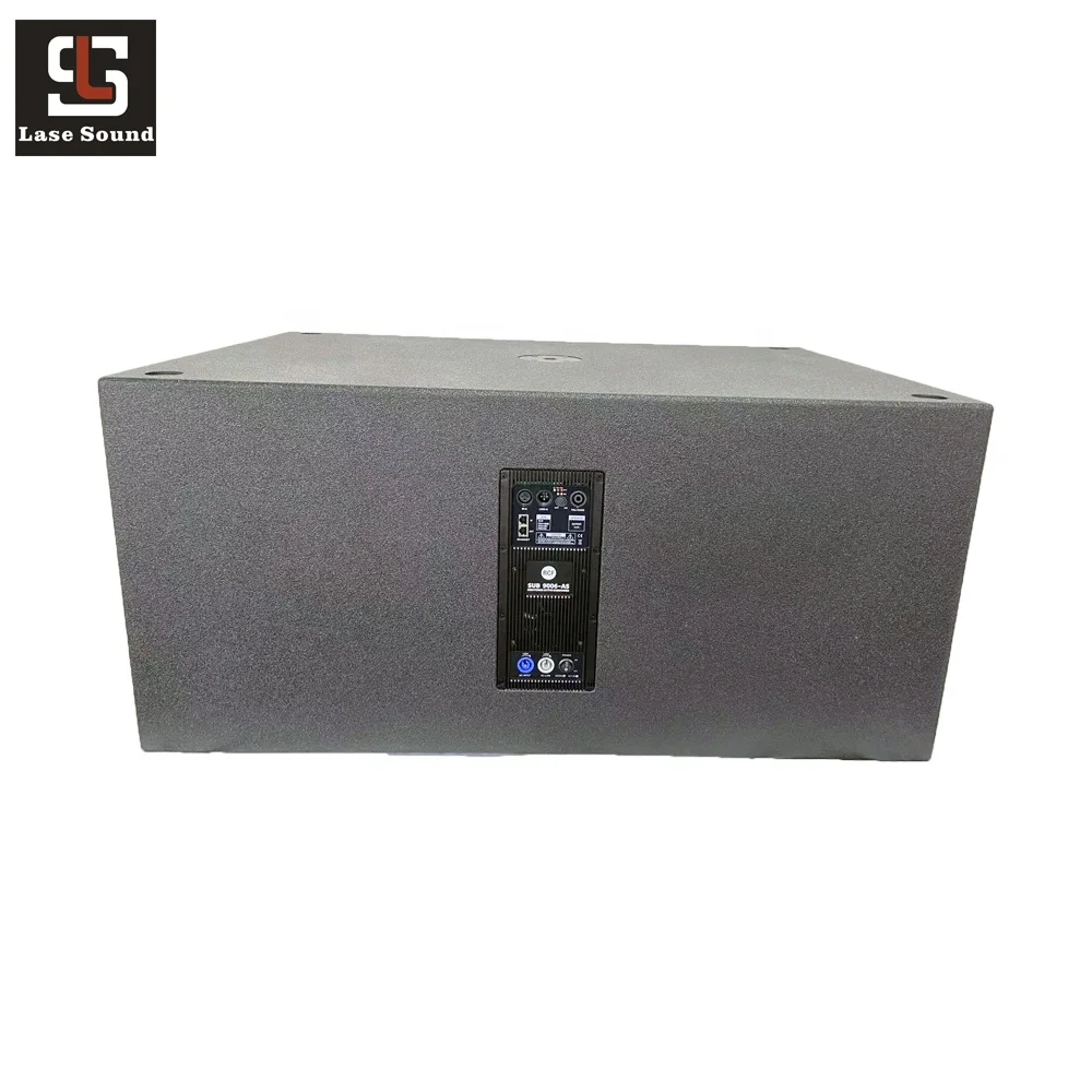 Dual 18 inch Subwoofer speaker RCF 9006-AS 1600w power sound system