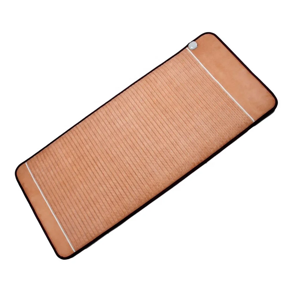 Full body massage pro pemf therapy far infrared heat tourmaline amethyst crystal mattress