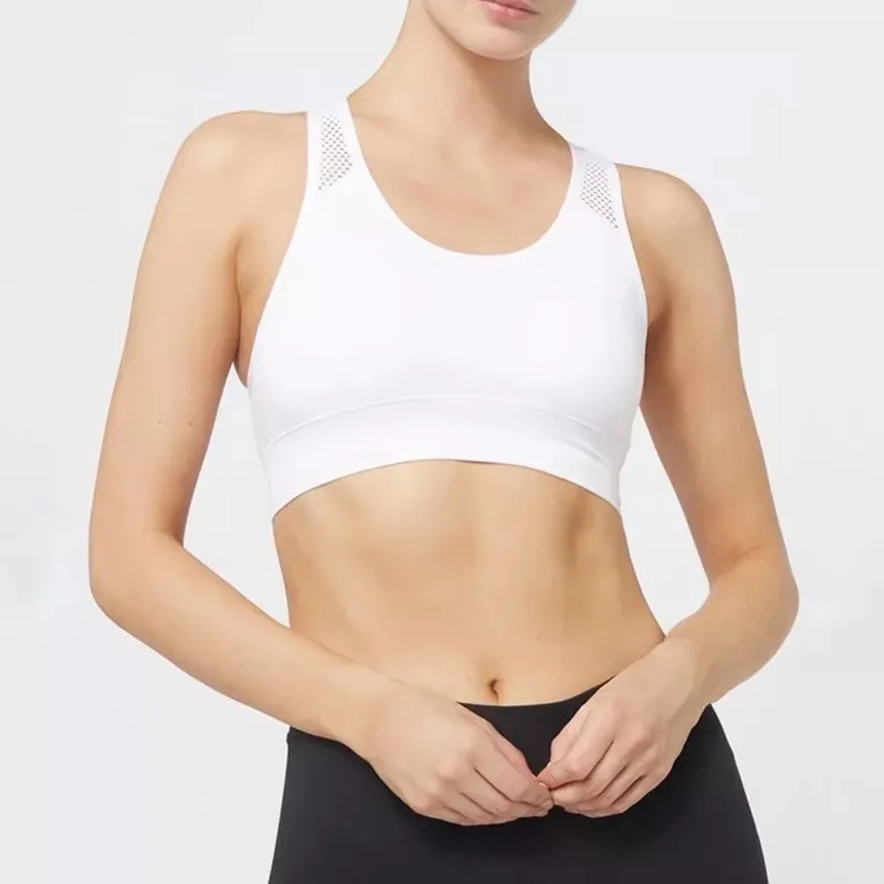 Hot Sale Gym Activewear Manufacturers Custom High Impact Fitness Yoga Bra Women Nude Sports Bra