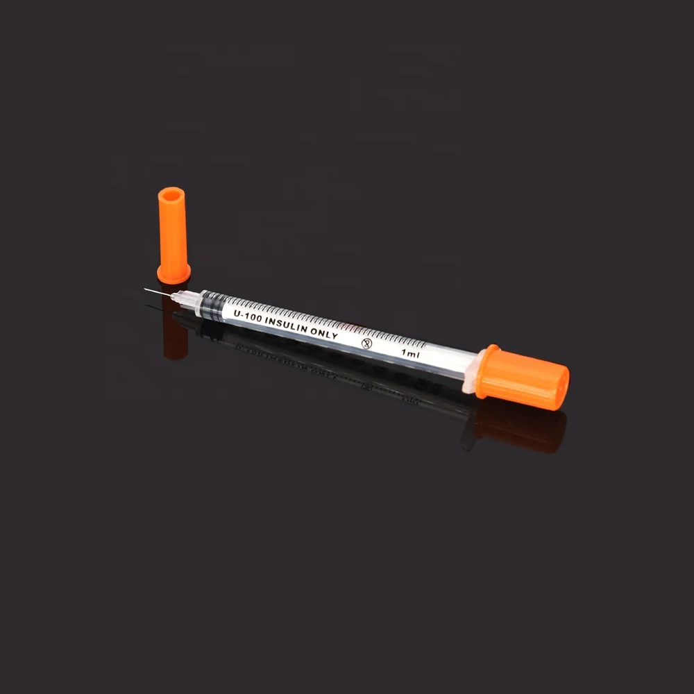
Disposable Insulin Syringe 1ml 0.5ml for Diabetic Use 
