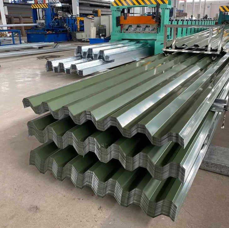 PPGI Roof Hot Dipped Corrugated Metal Sheet 28 Gauge 0.5mm 4ft x 8ft JIS Certified Cold Rolled Zinc Roof Sheets Plate