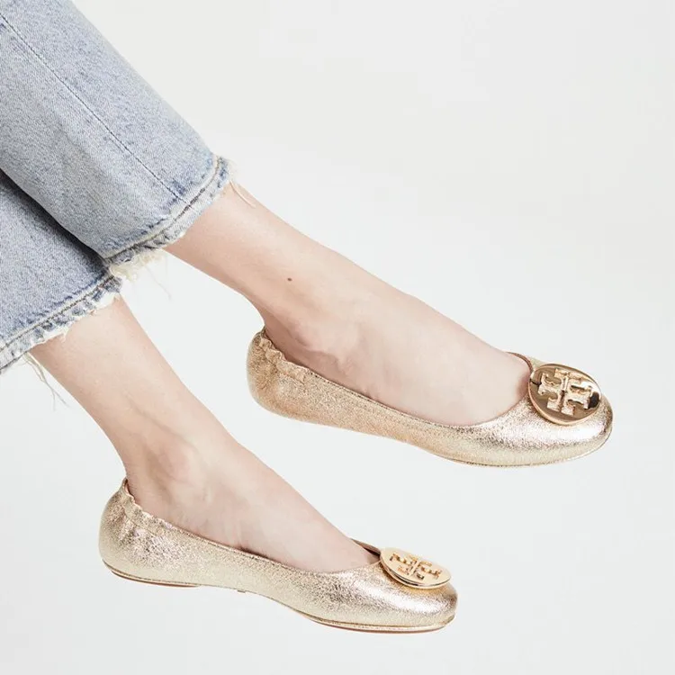 One pair to ship womens PU shoes new style double women flat sandals  leather  fashion footwear for girl and ladies