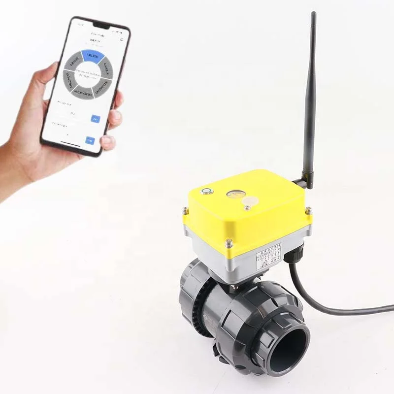 AC/DC Electric Valve Actuator Control Swimming Pool, Spa Equipment, Solar Water Treatment Valve Water System Compatible