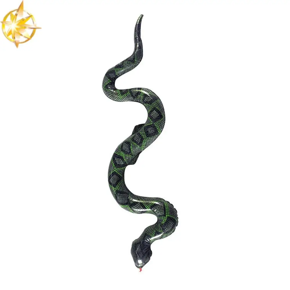 PVC toy snake funny inflatable python