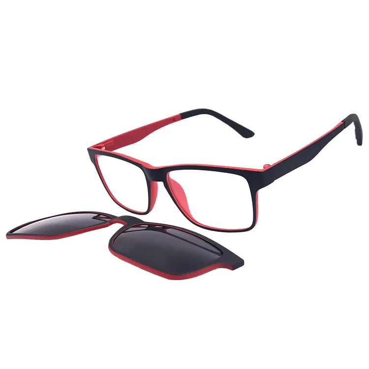 Оптические очки PEI, оправа для памяти, защита от синего света, магнитная оправа с зажимом, поляризованные солнцезащитные очки, линзы 2021, унисекс