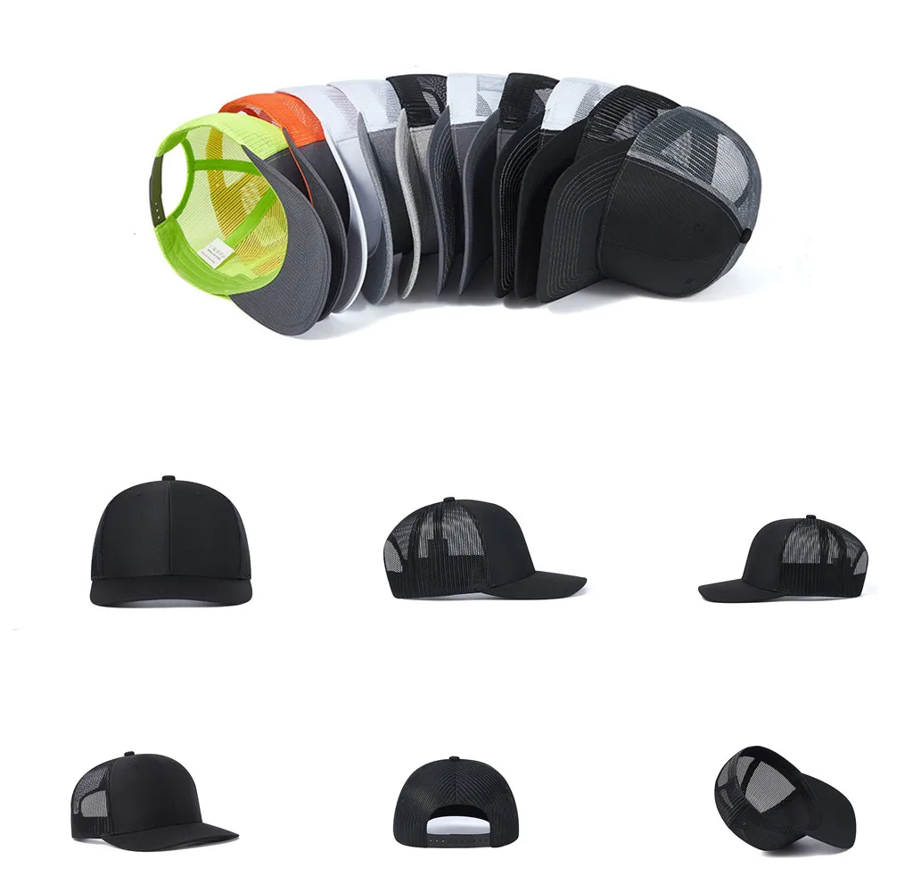 Custom baseball cap LOGO custom mesh cap high quality truck driver hat custom outdoor sunshade mesh cap