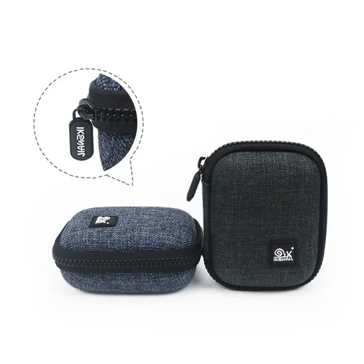 Portable USB Cable Earbuds SD Card Hard Storage Carry Bag EVA Case for Earphone