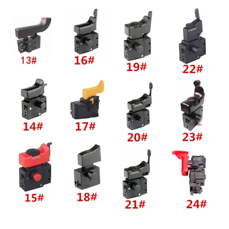 Electric Hammer Switch Long Handle Speed Control Switch Electric Pick Accessories
