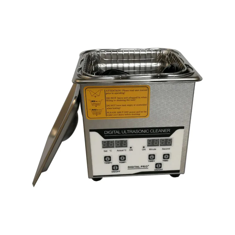 
 Металлический очиститель 2 л Цифровой ультразвуковой очиститель ювелирных изделий  