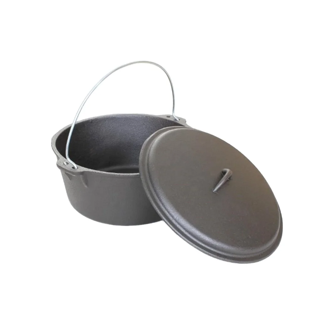 12QT cast iron dutch oven factory support