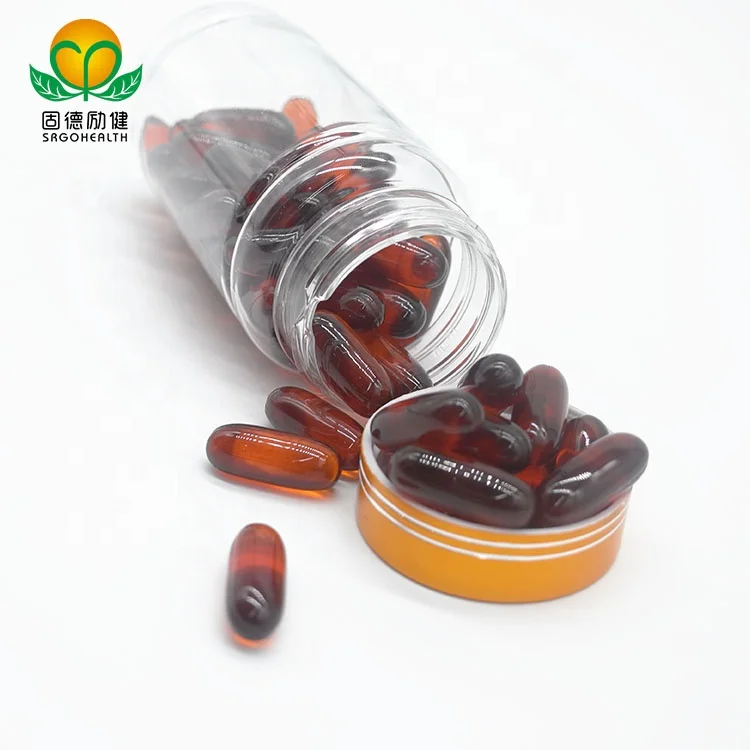 Food supplement contract manufacturer  40% /30%/ 15% Krill Oil Softgel Capsule