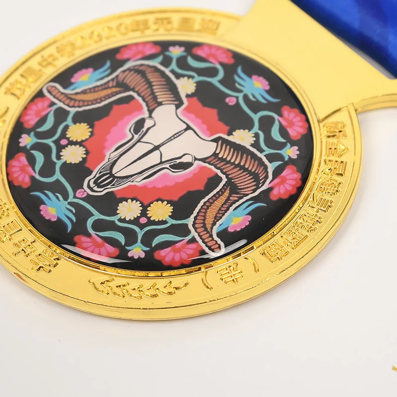 Wholesale Cheap Custom Logo Handmade Cheap Price Metal Sports Marathon Medal Sport Weightlifting Judo Medals