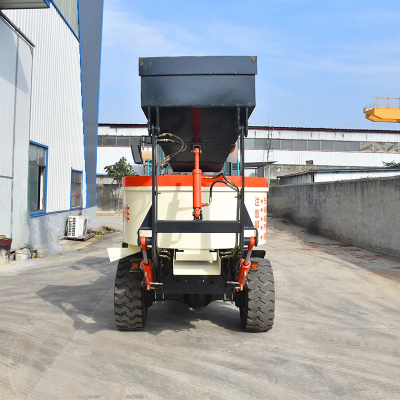 Construction Building Automatic Loading Concrete Mixer Cement Mixer