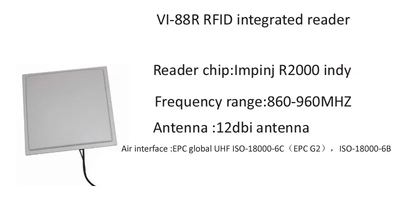 VANCH 12dbi GPRS/WIFI/RJ45/Wiegand/RS23/RS485 long range integrated 15m uhf rfid reader with FCC/CE