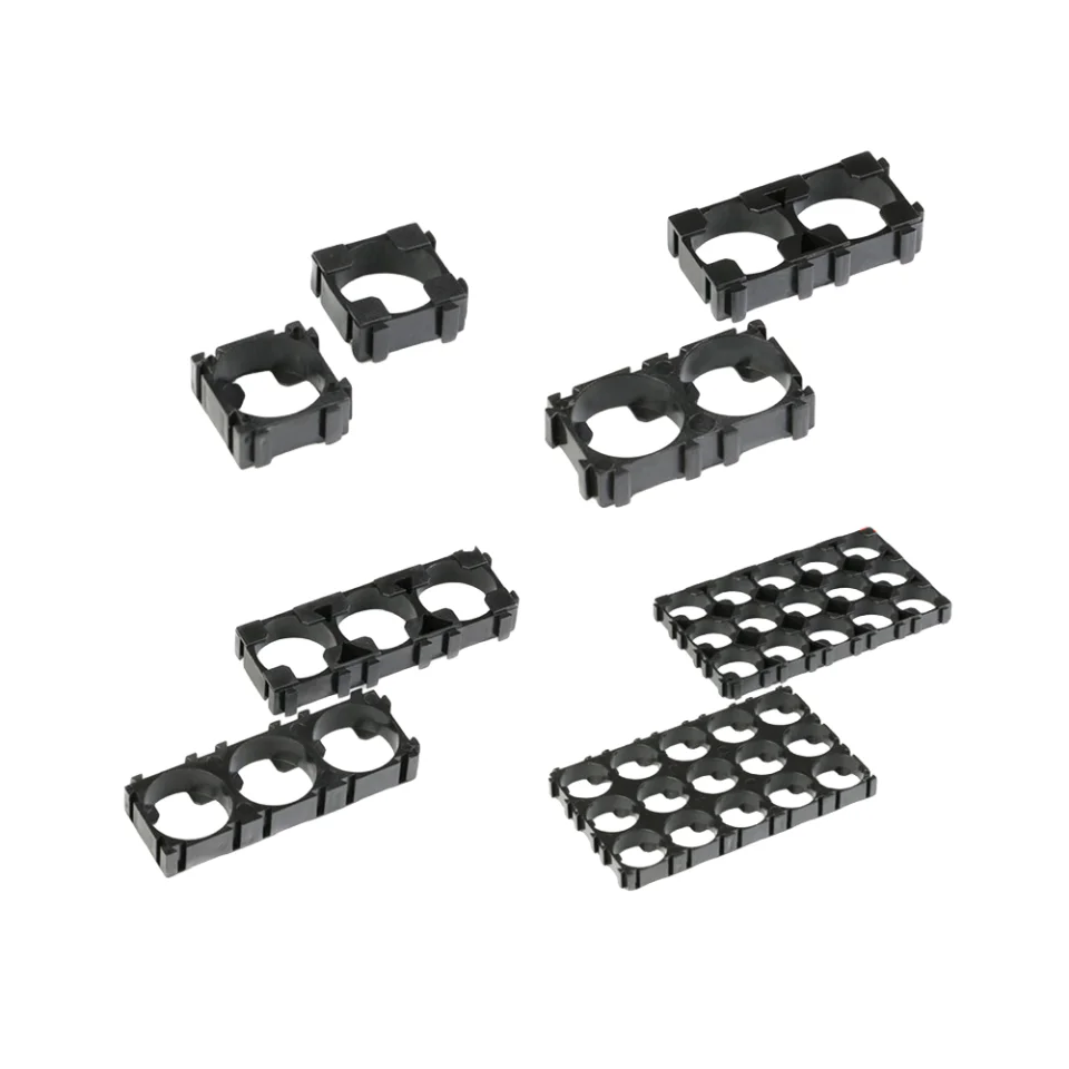 Fireproof 3.2V LiFePO4 Battery Pack Spacer Holder Bracket 18650 21700 32650 Battery Cell  Holder 18650 Battery Holder li-ion