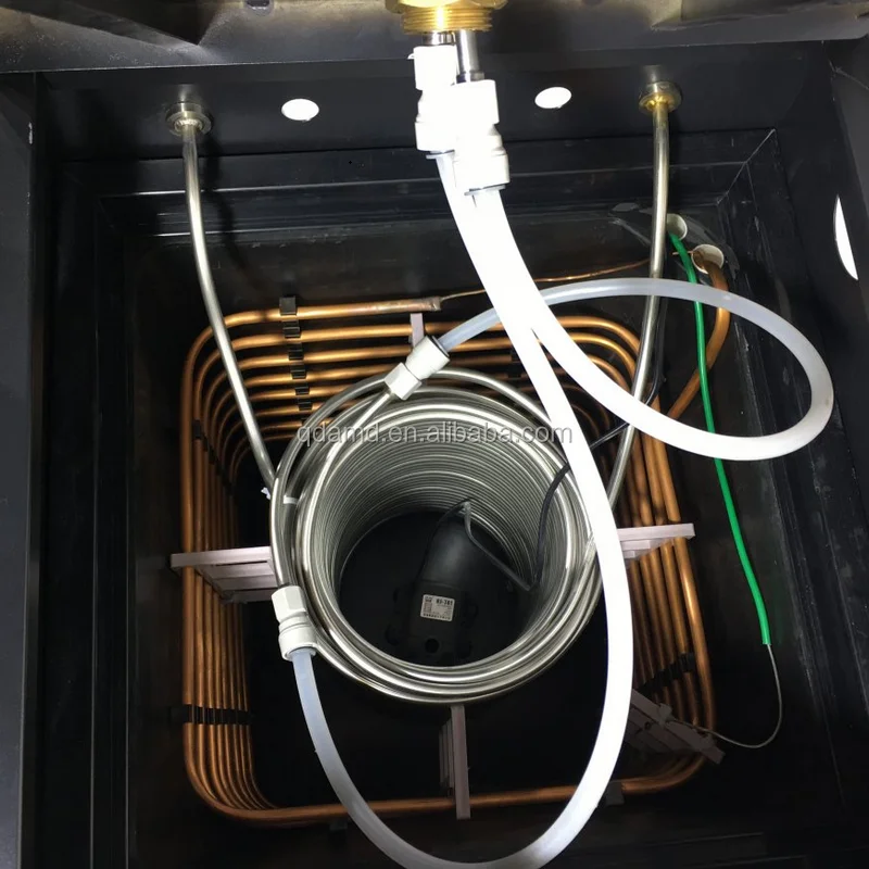 Premix vertical draft beer dispenser machine cooler for dispensing bar equipment