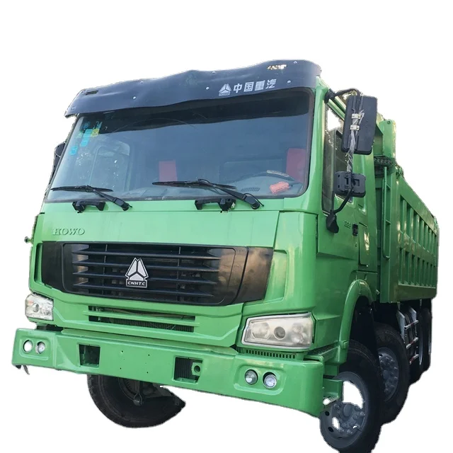 Used Dump Truck  8*4 Howo Powerful Engine  Low Price in Stock China
