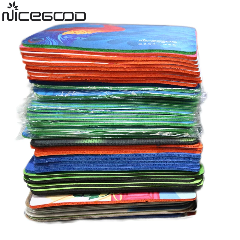 Eco-friendly Natural Rubber Mouse Mat With Custom Printing Logo Non-slip Mouse Pad For Office Computer Gaming