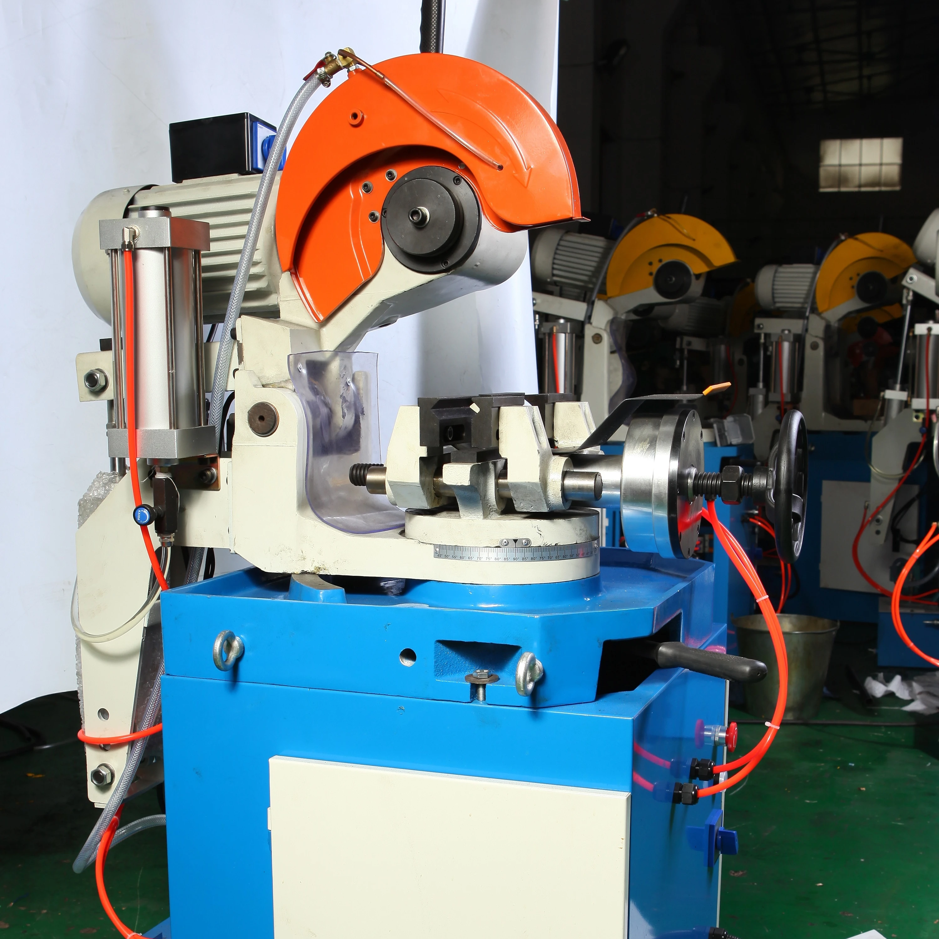 MC-315B Automatic PVC Pipe Cutting Machine Laser Guide Aluminum Stainless Steel Alloy Pipes New Condition Engine Pump Bearing