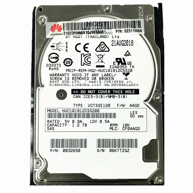 Huawei Oceanstor 02350SNC L1-S-SAS1800 1 8 ТБ 10K RPM SAS диска (2